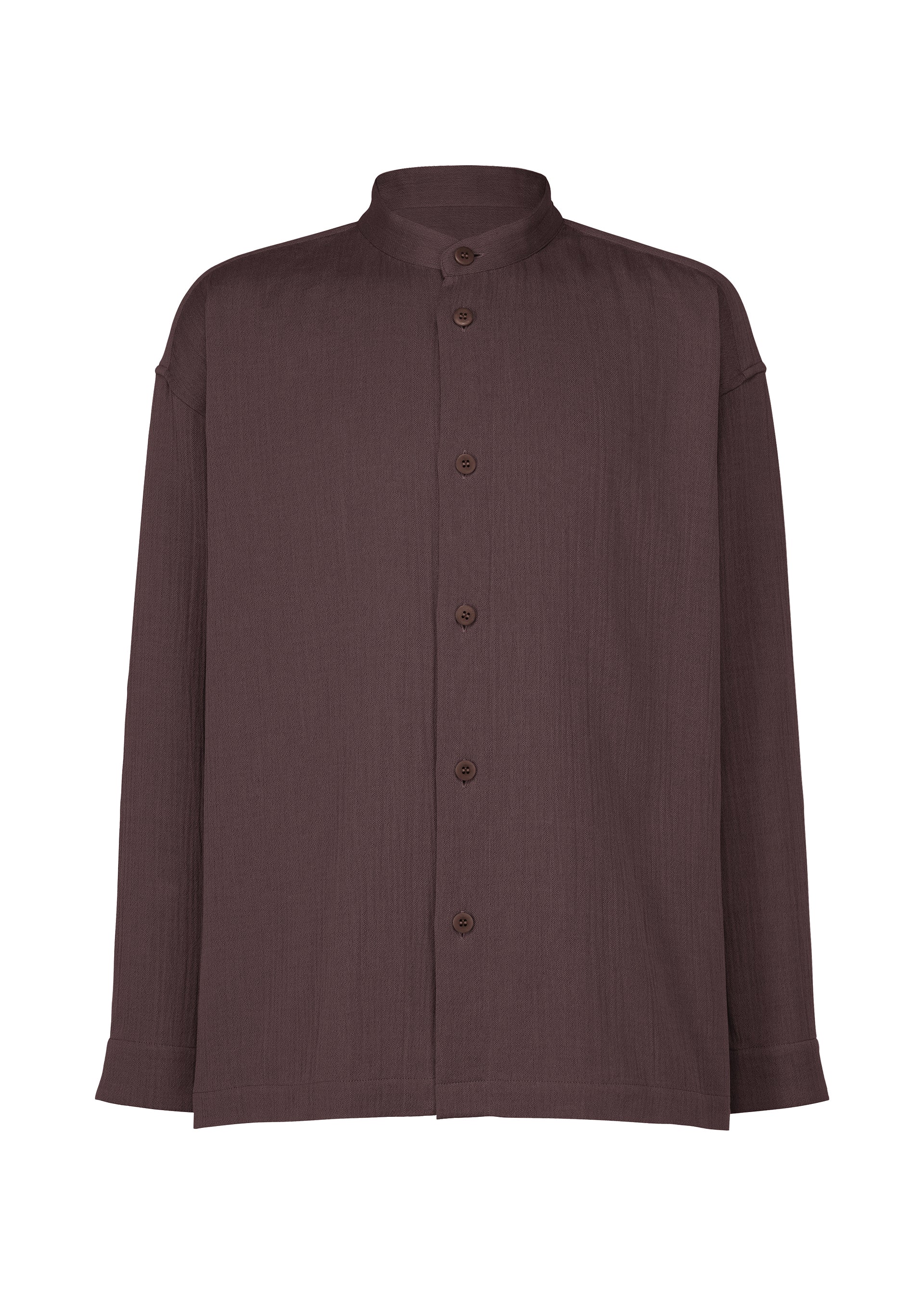 Double Weave Crepe - DARK BROWN
