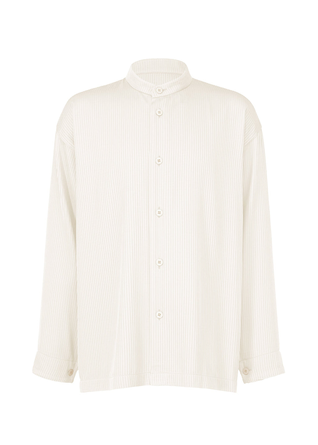 One Side Tuck Shirt - OFF-WHITE