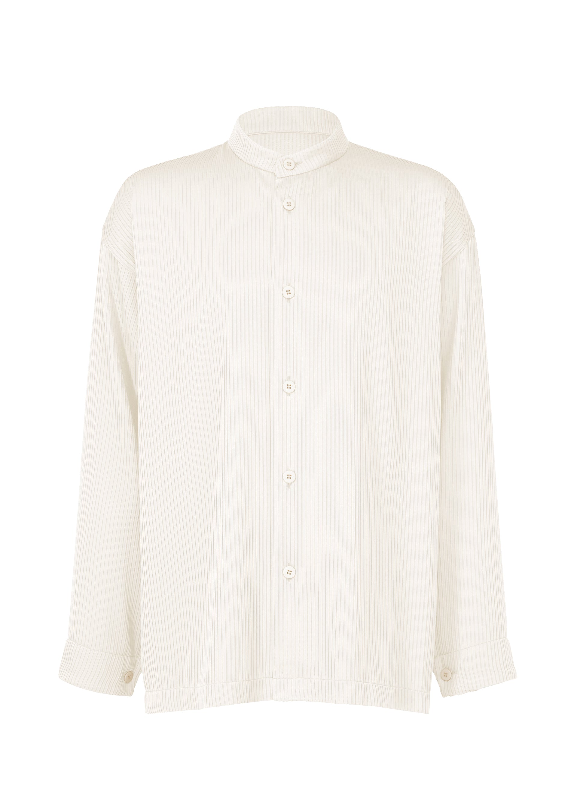 One Side Tuck Shirt - OFF-WHITE