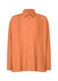 Pleats Shirt - LIGHT ORANGE