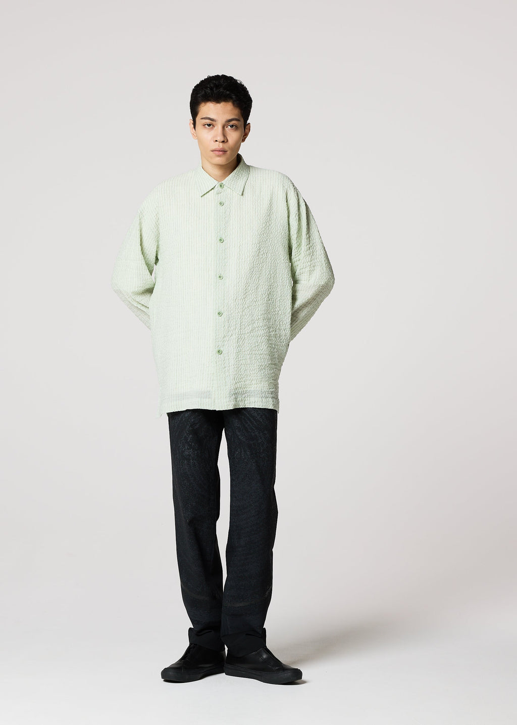 Stripe Linen Shrink