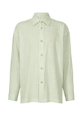 Stripe Linen Shrink - SAGE GREEN