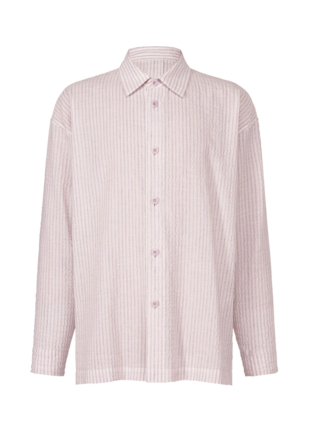 Stripe Linen Shrink - LIGHT PURPLE