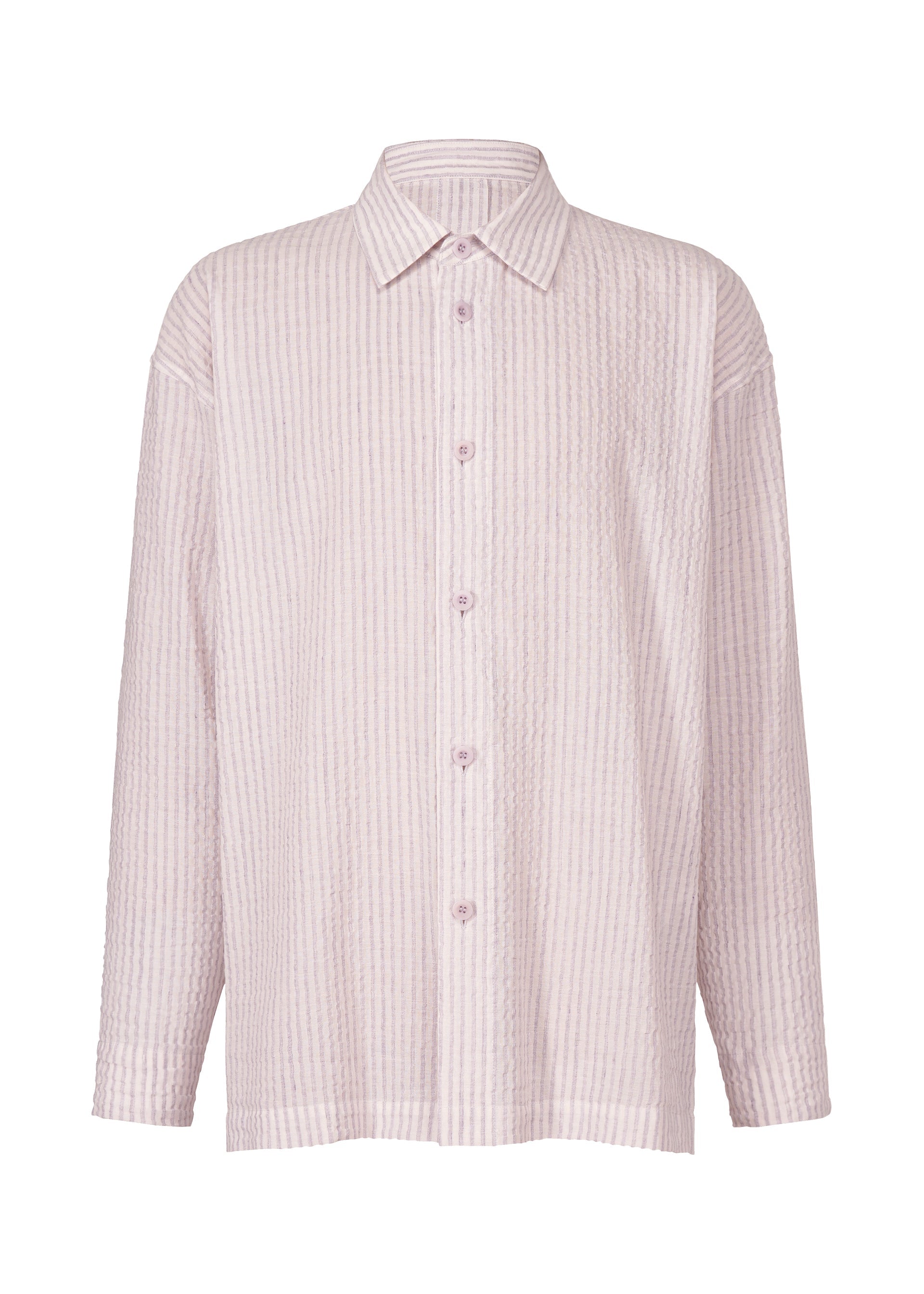 Stripe Linen Shrink - LIGHT PURPLE