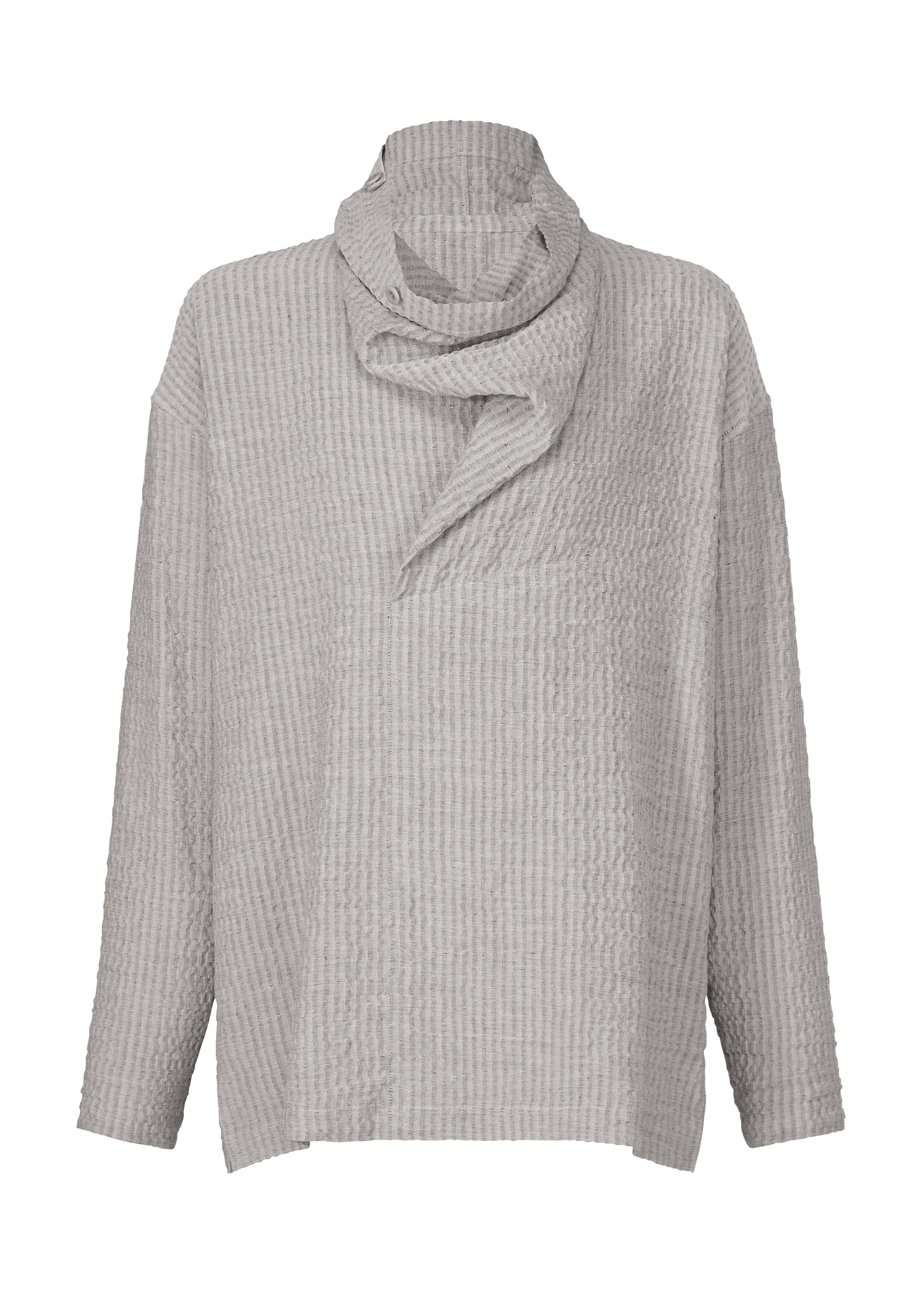 Stripe Linen Shrink - GRAY