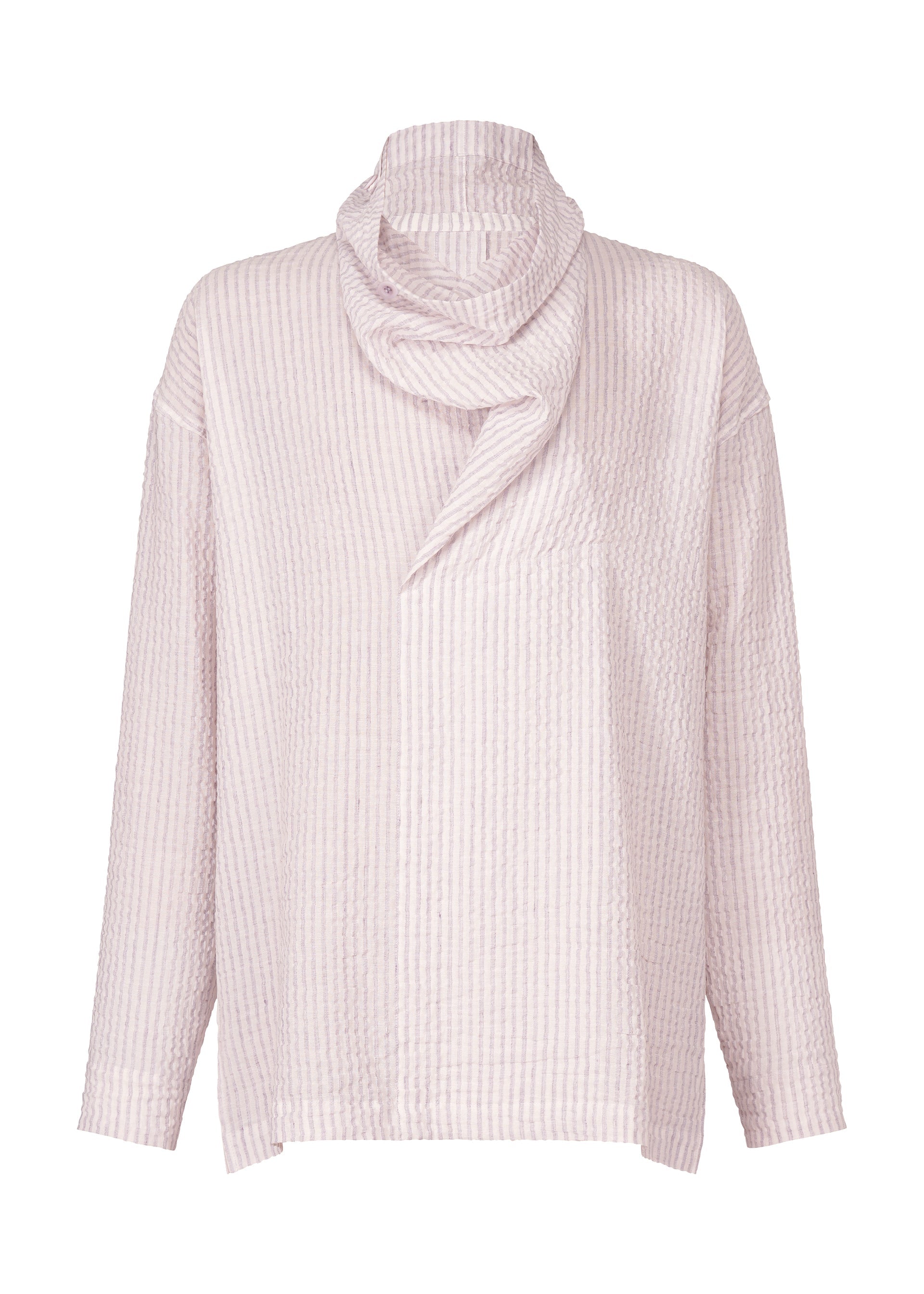 Stripe Linen Shrink - LIGHT PURPLE