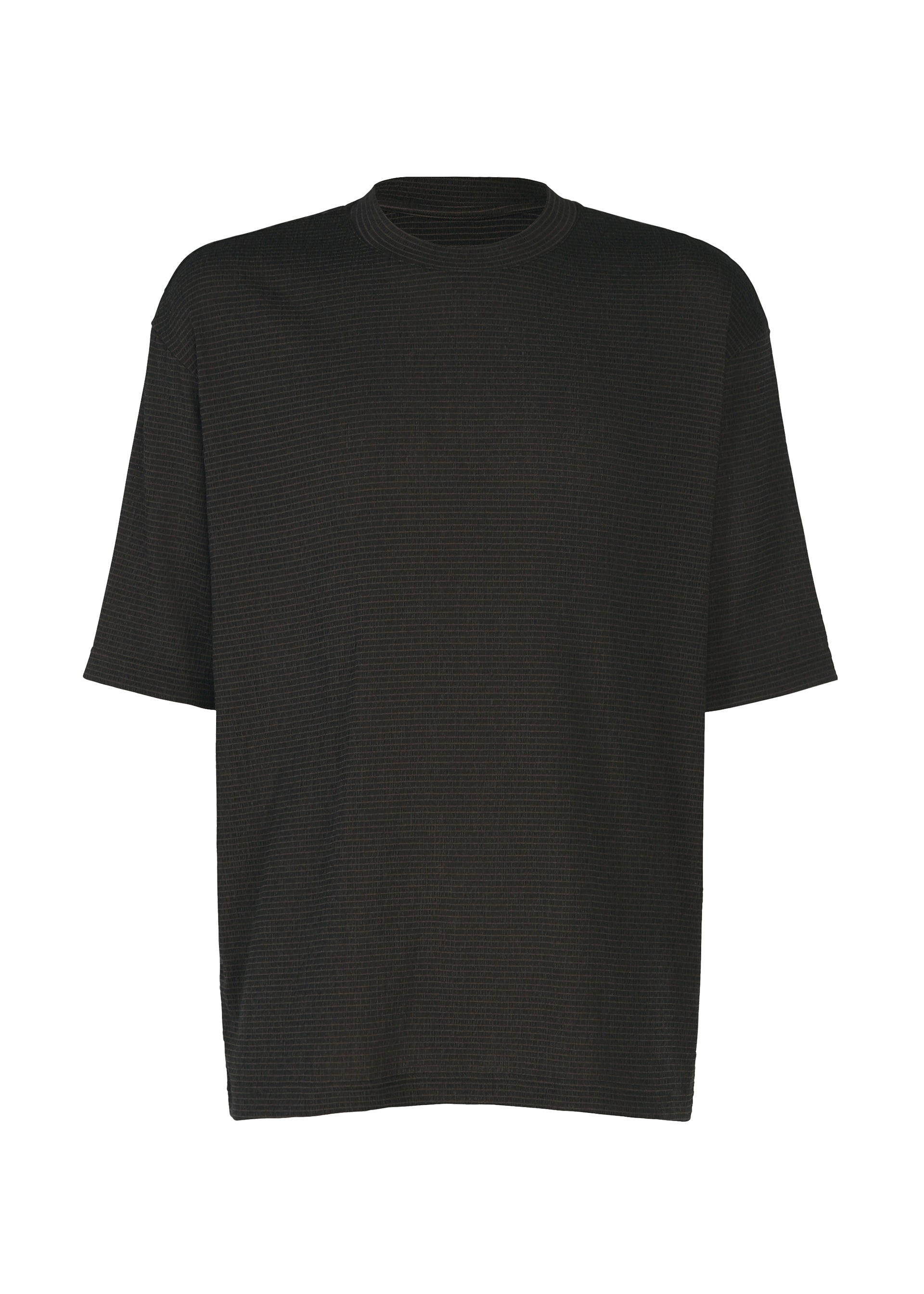 Shrink Stretch T - DARK BROWN