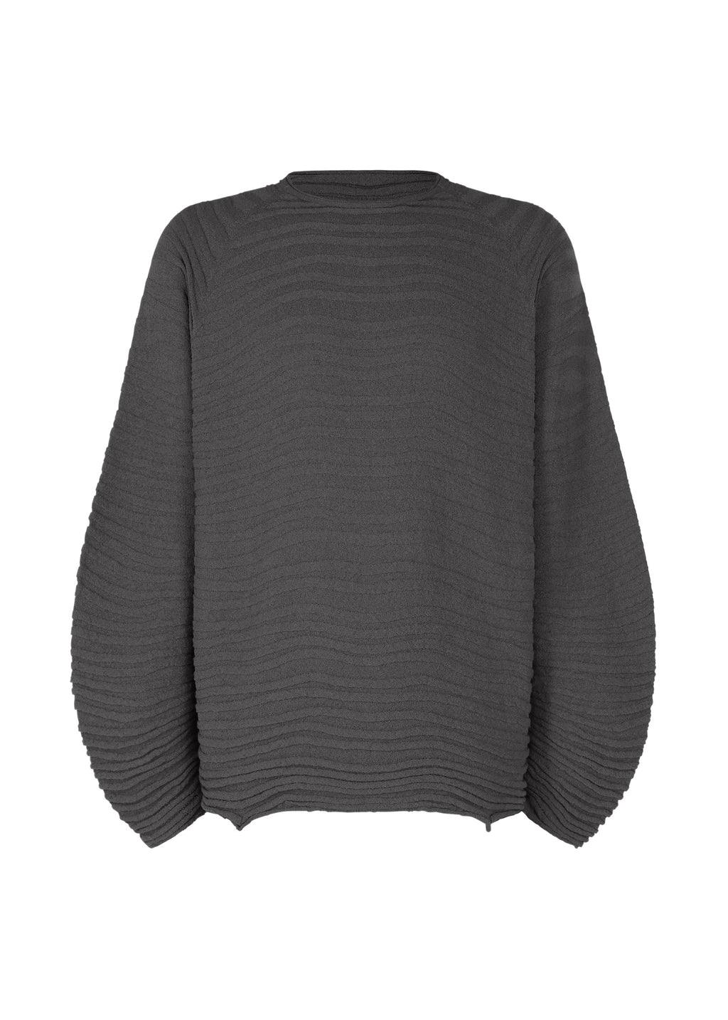 Engrave Knit - CHARCOAL GRAY