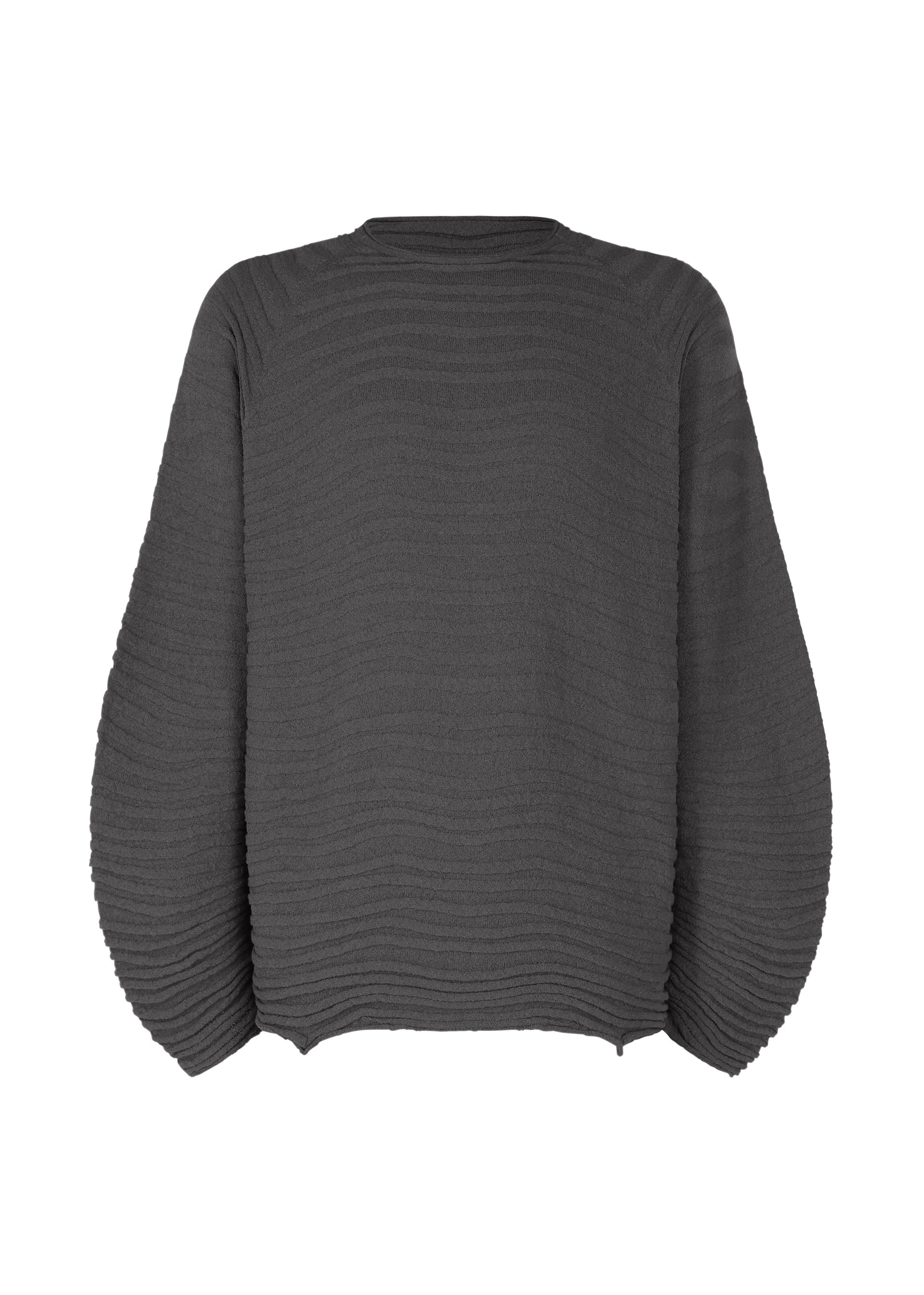 Engrave Knit - CHARCOAL GRAY