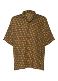 Tie Pattern Shirt - DARK BROWN