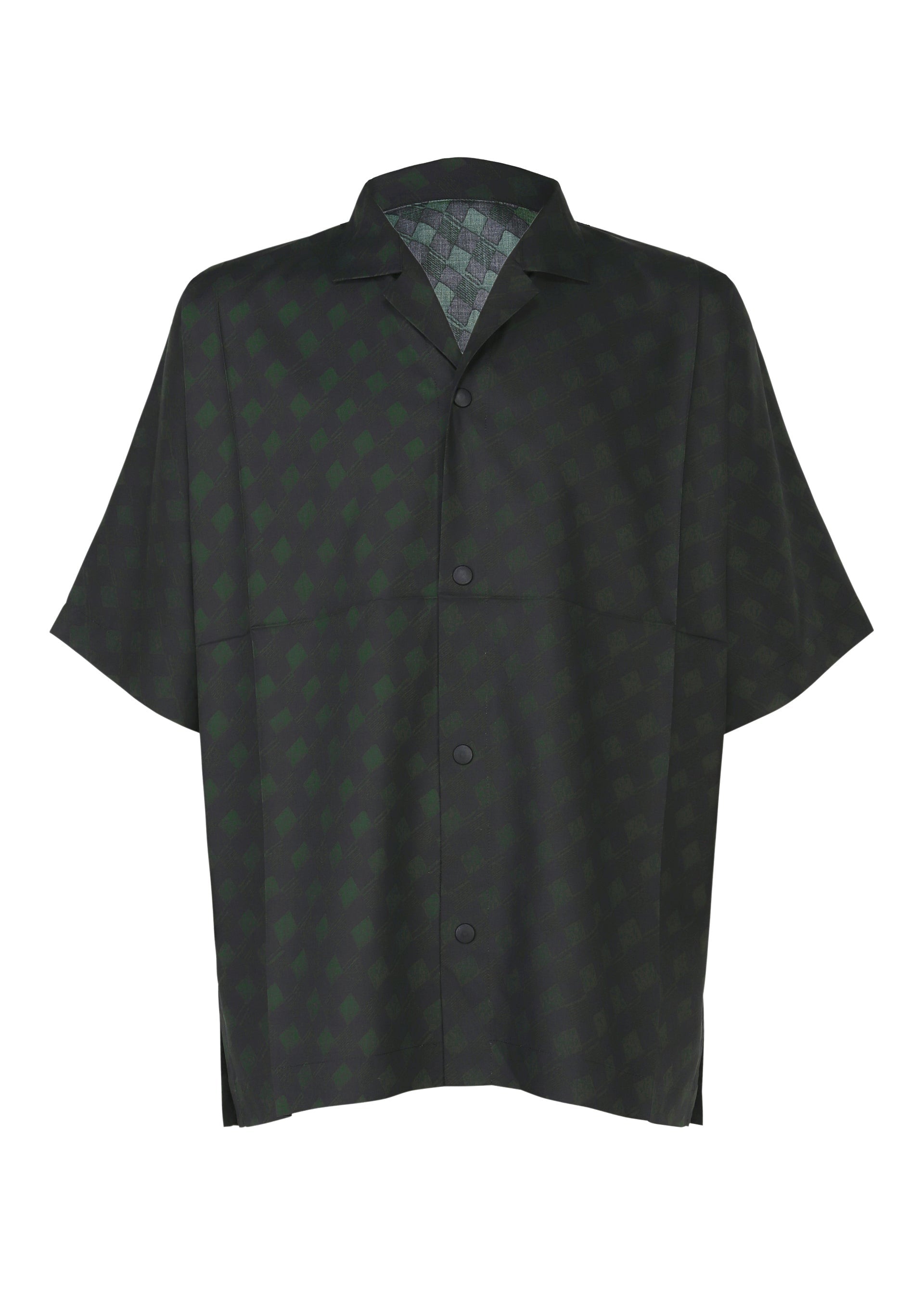 Tie Pattern Shirt - NAVY