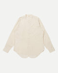 LOT.104 BAND COLLAR SHIRT - IVORY