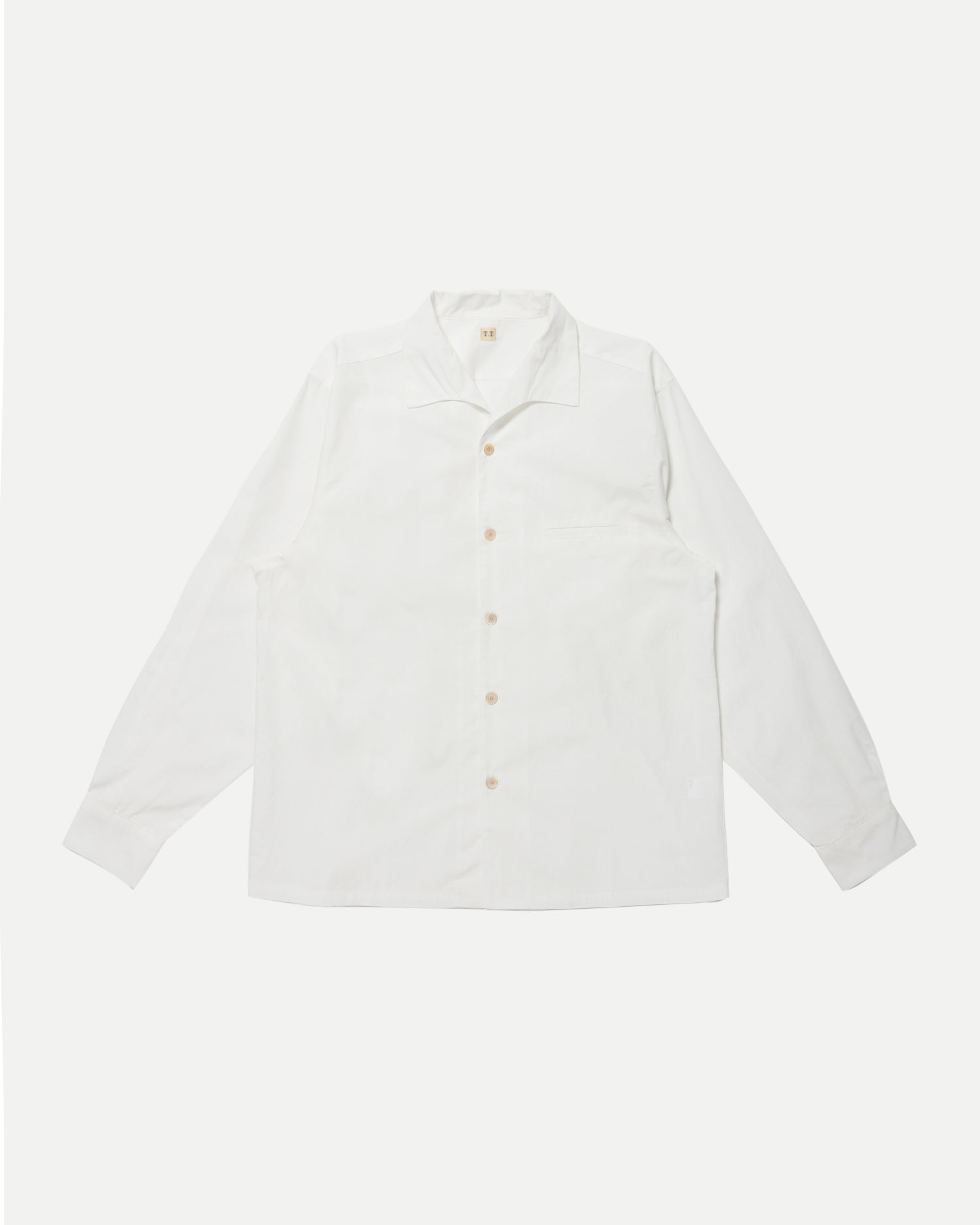 LOT.108 50S ITALIAN COLLAR SHIRT - OFF WHITE