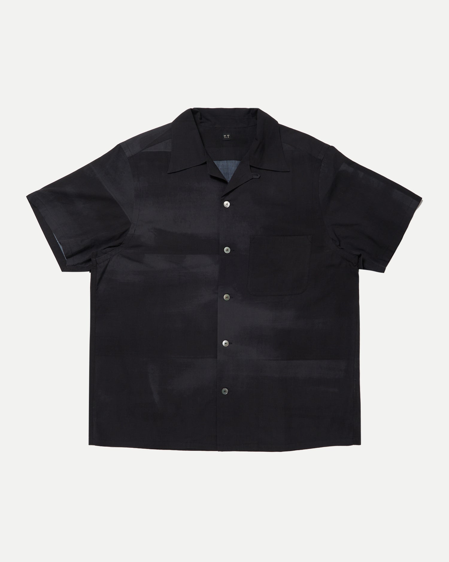 LOT.113 OPEN COLLAR SHIRT - KAMISOE PRINT