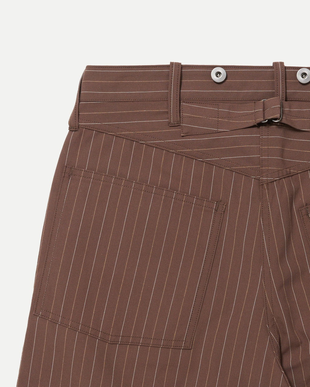 LOT.209 BUCKLE-BACKED TROUSERS