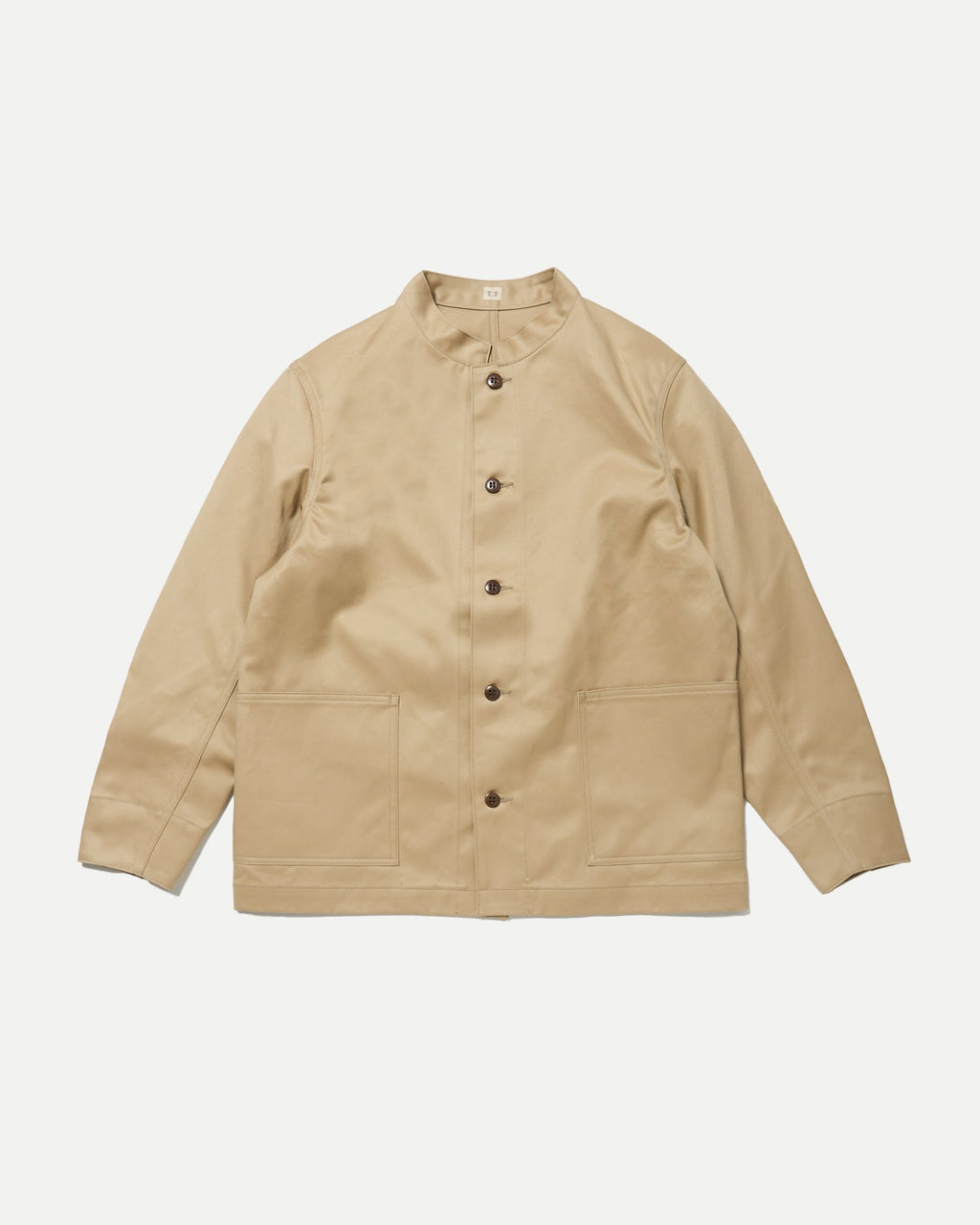 LOT.312 STAND COLLAR JACKET - BEIGE