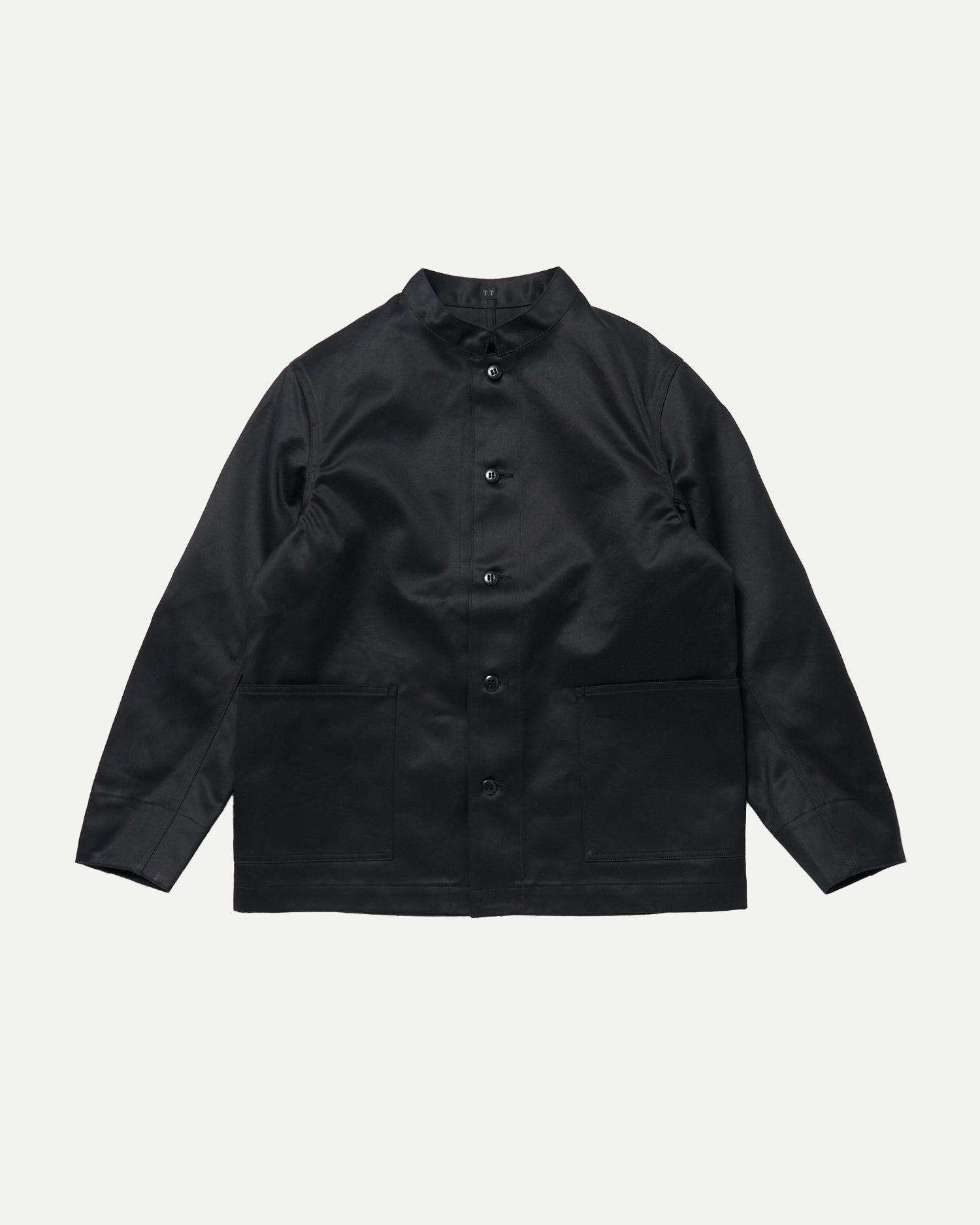LOT.312 STAND COLLAR JACKET - BLACK