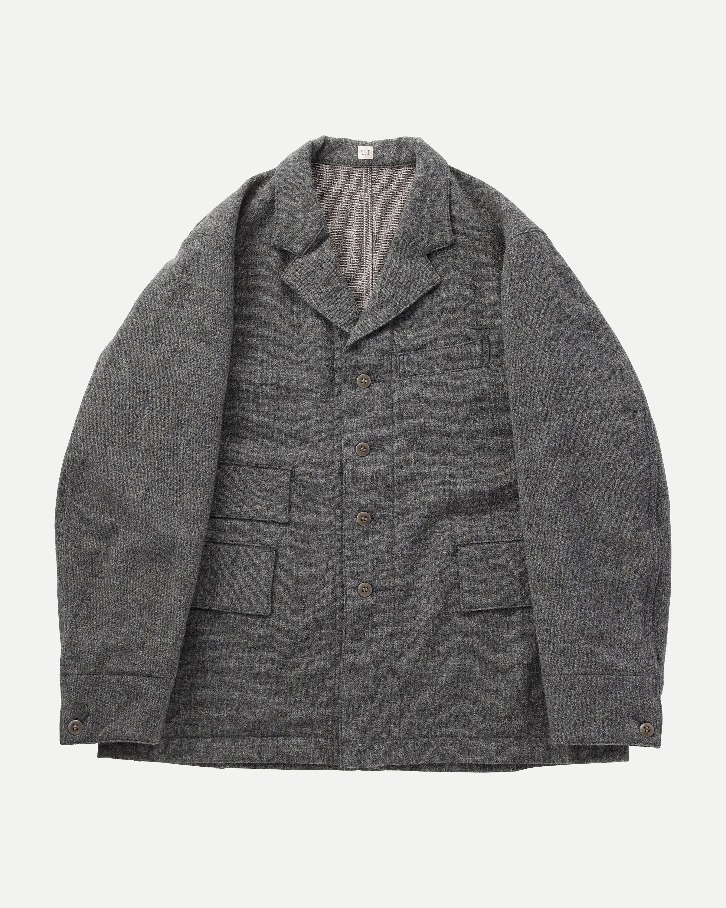 LOT.308 SACK JACKET - Melange Gray