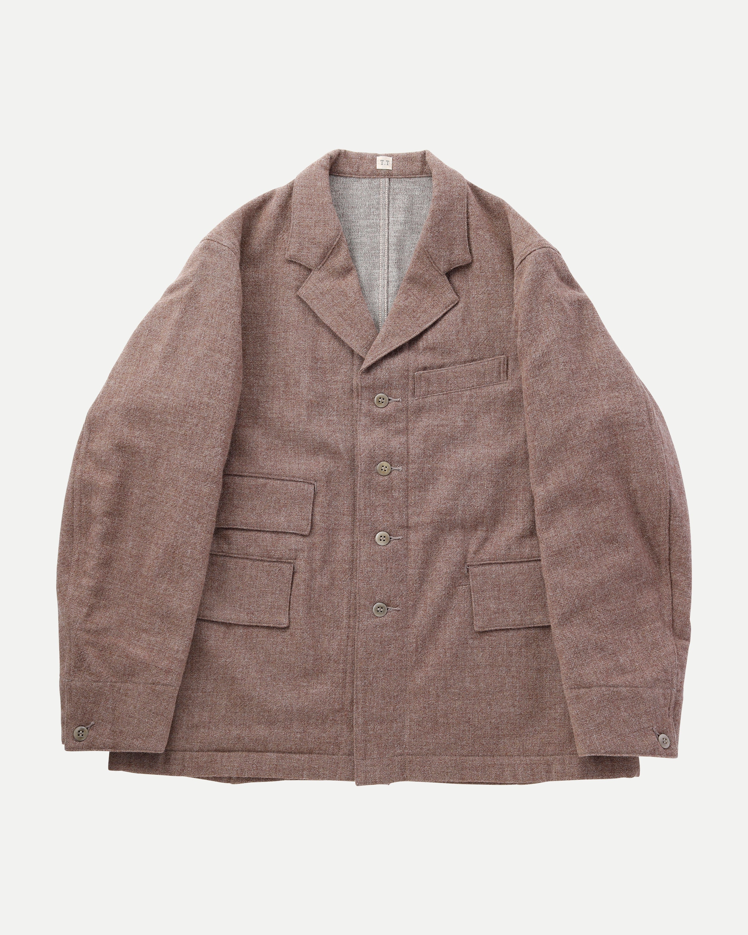 LOT.308 SACK JACKET - Melange Beige