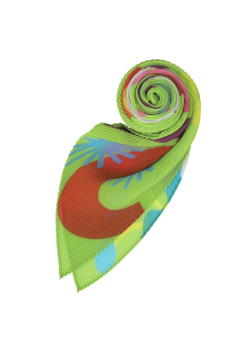 Flower Dome Pleats Stole