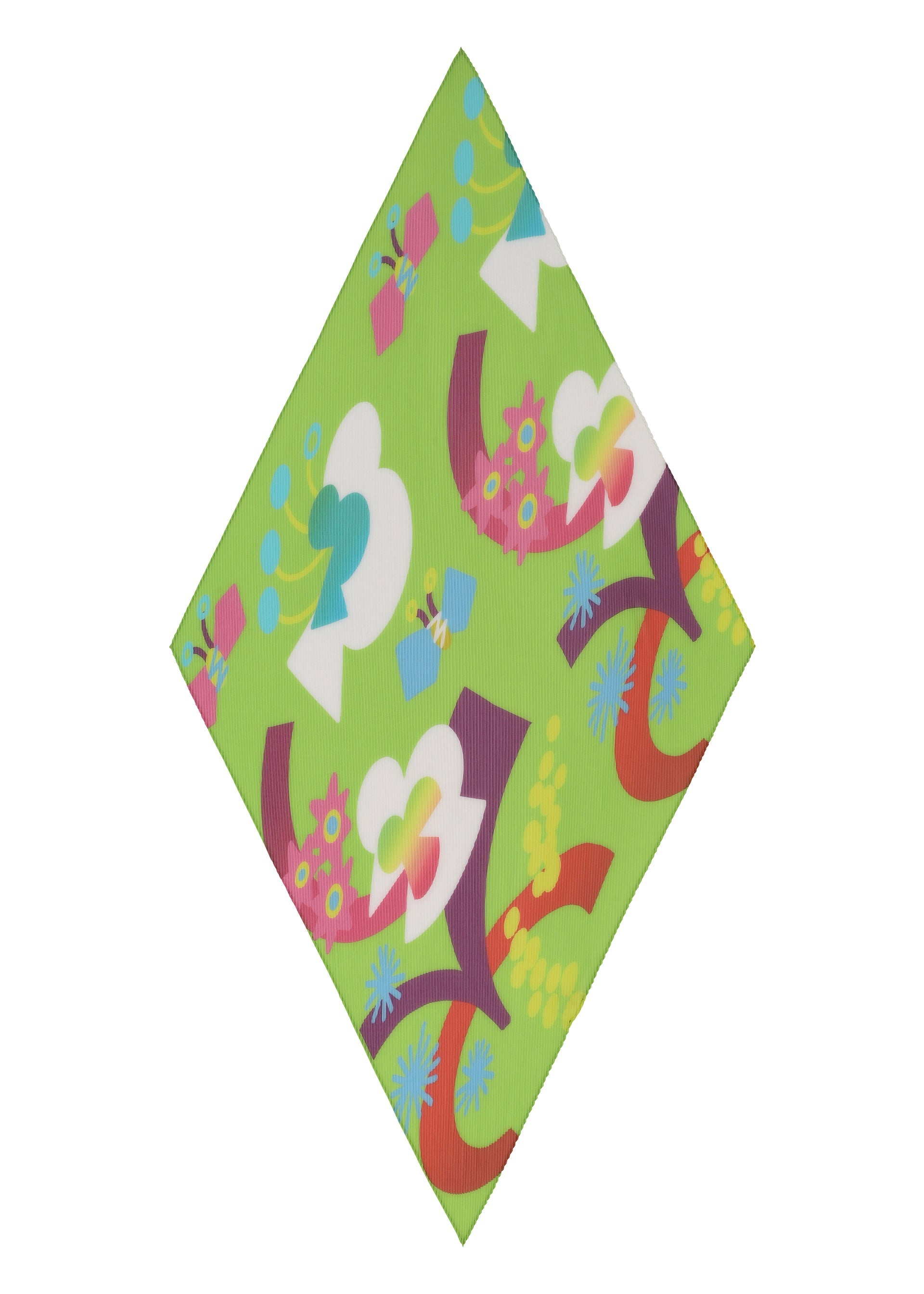 Flower Dome Pleats Stole