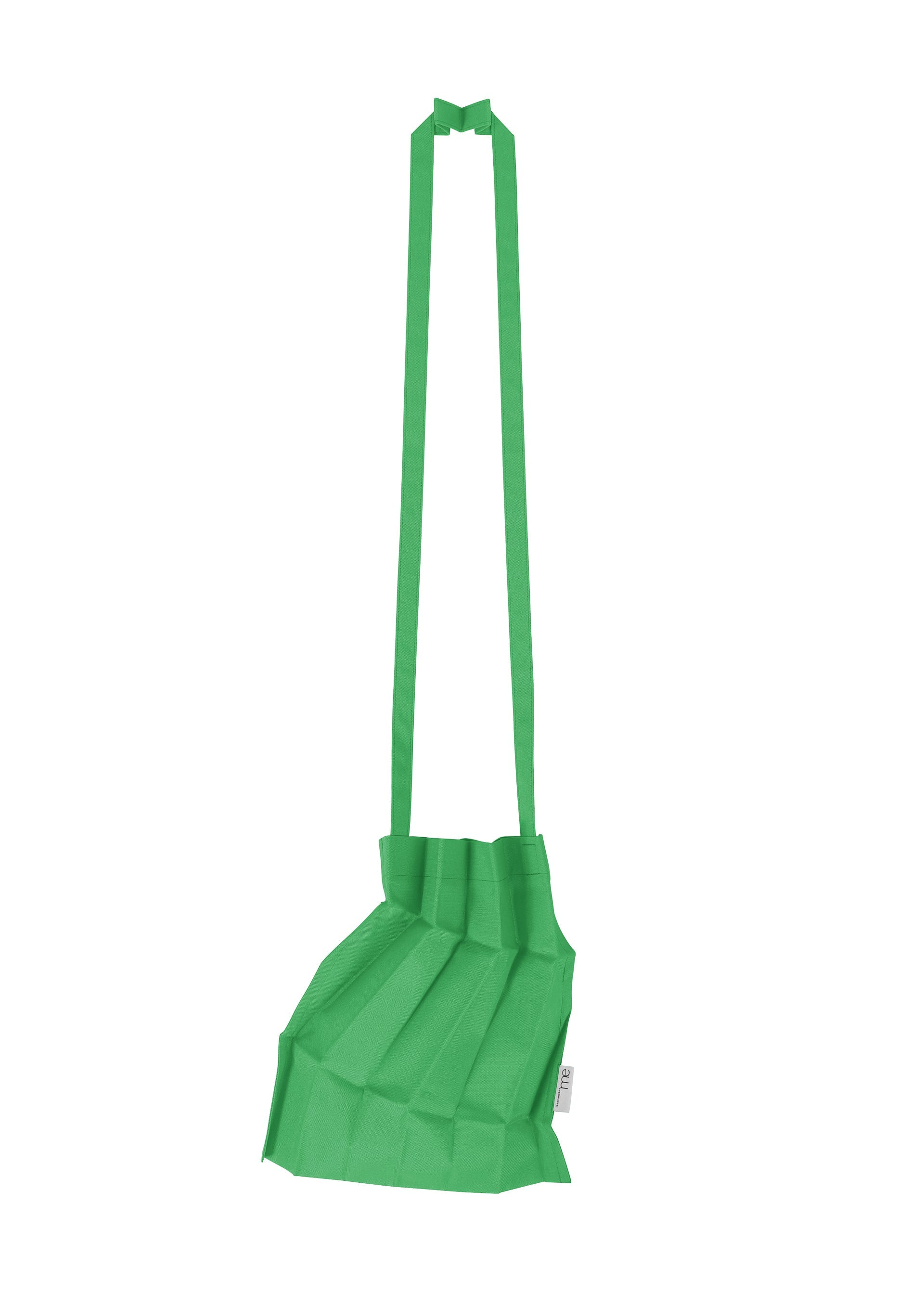 Zig Zag Pleats Bag - COBALT GREEN