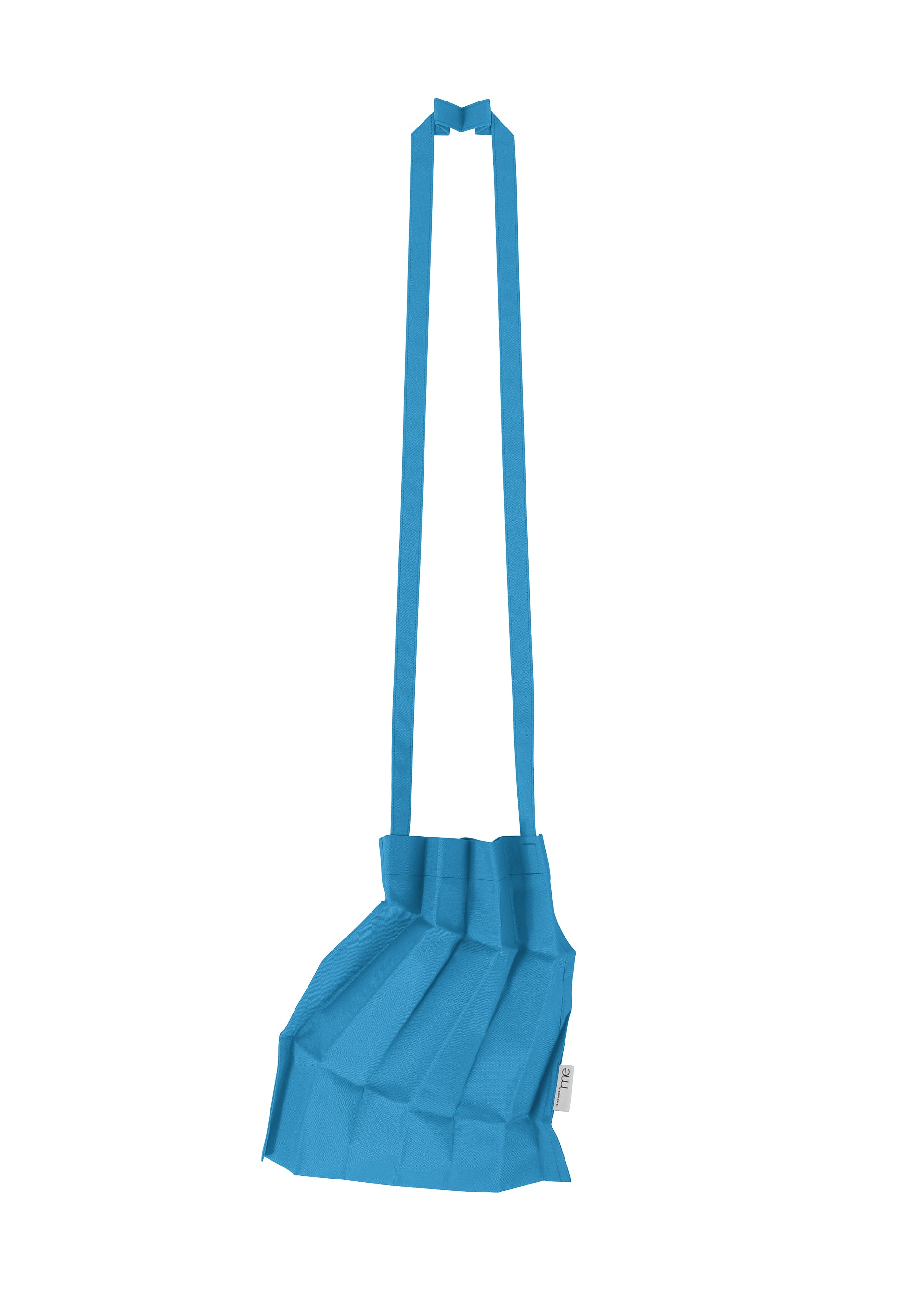 Zig Zag Pleats Bag - BLUE