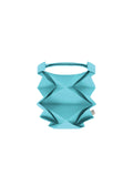 Geometric Pleats Bag - LIGHT BLUE