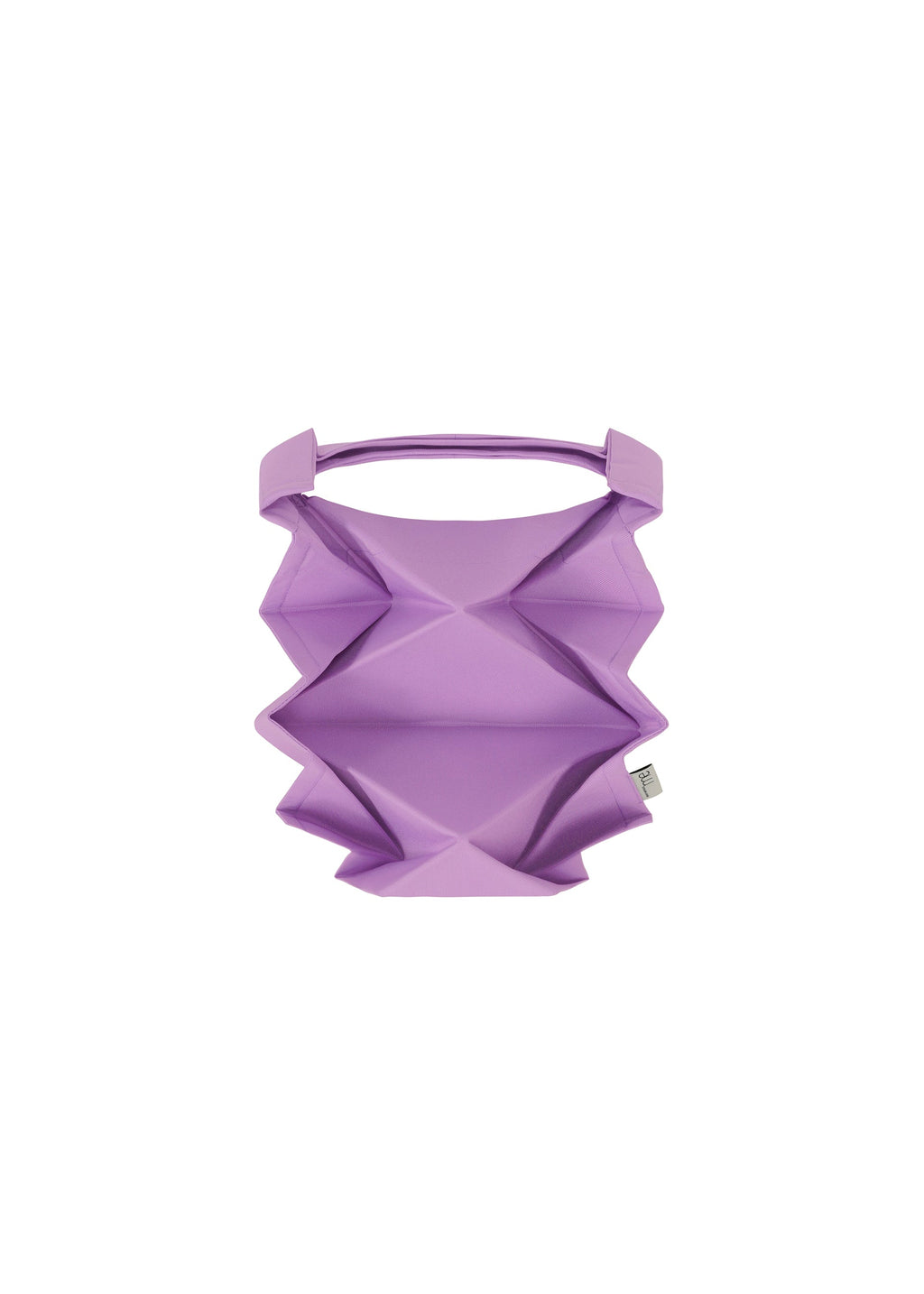 Geometric Pleats Bag - PURPLE