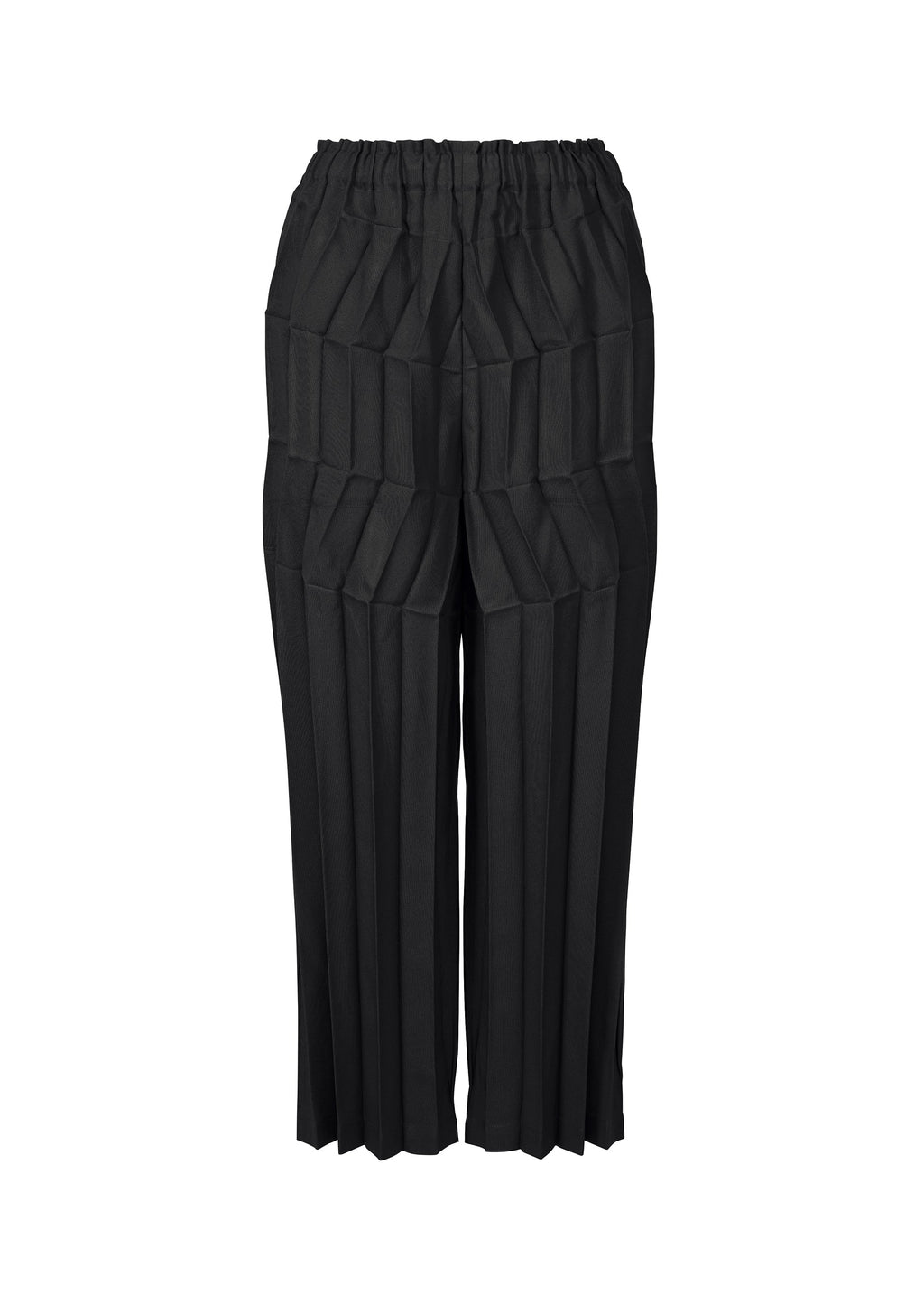 Zig Zag Pleats - BLACK