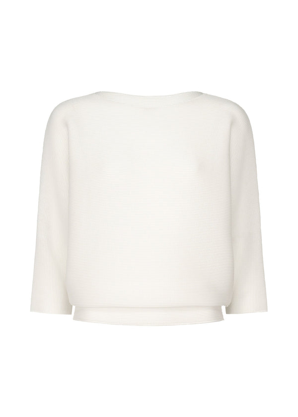 Dolman Stretch Pleats - WHITE