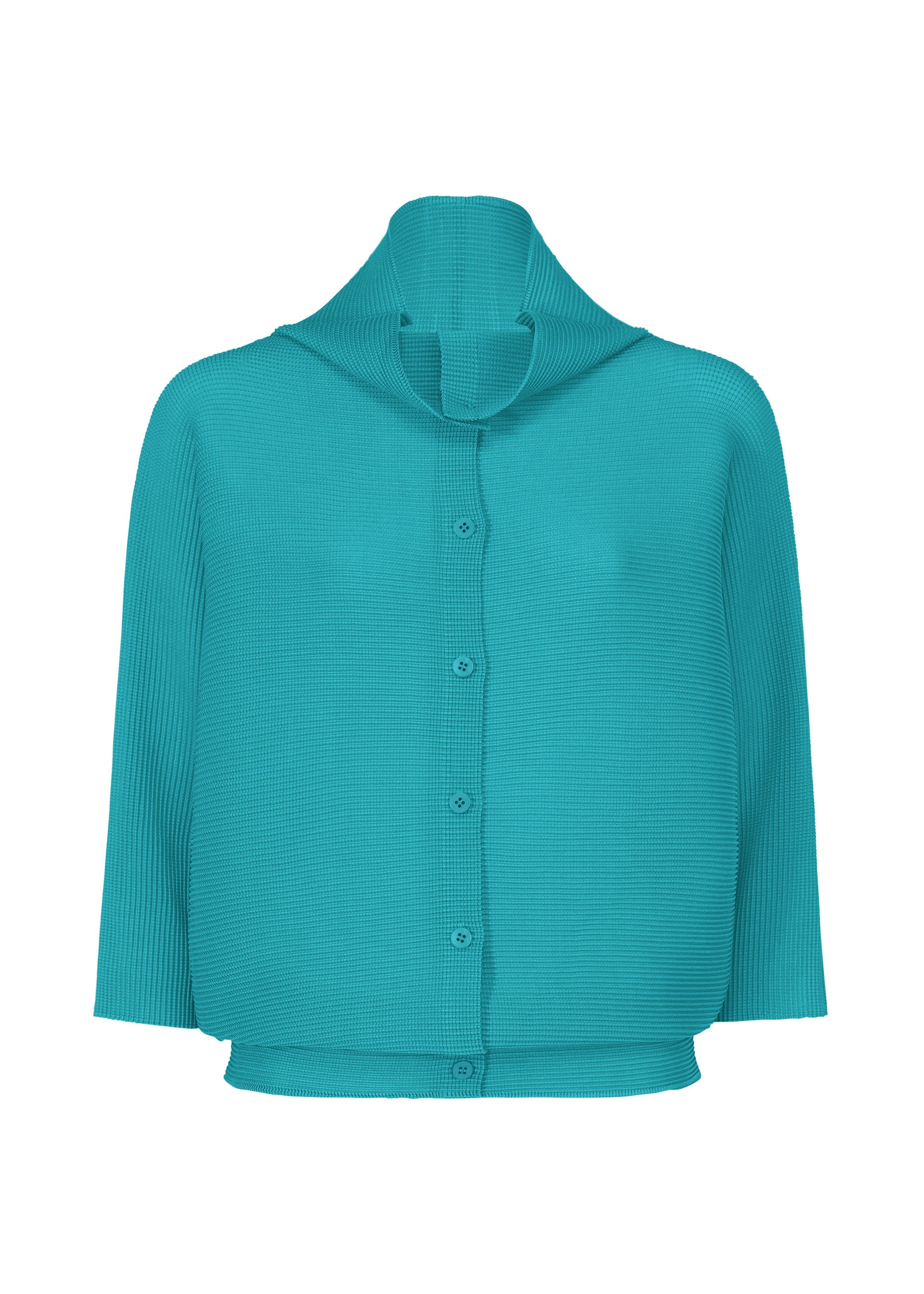 Dolman Stretch Pleats 2 - TURQUOISE