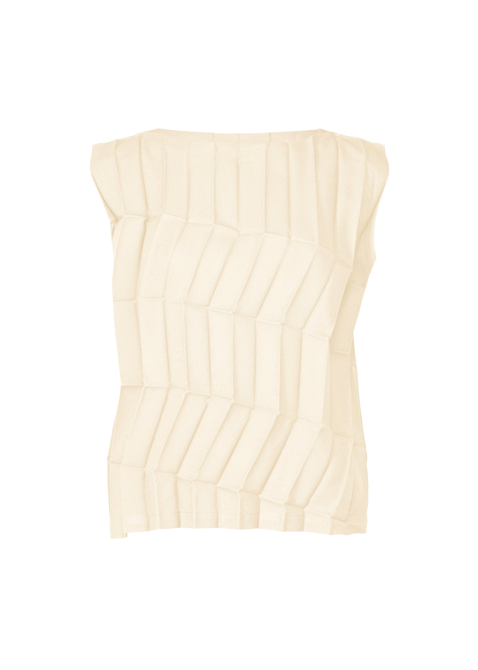 Zig Zag Pleats - WHITE
