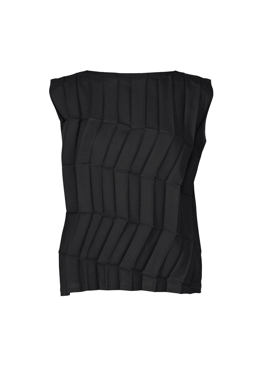 Zig Zag Pleats - BLACK