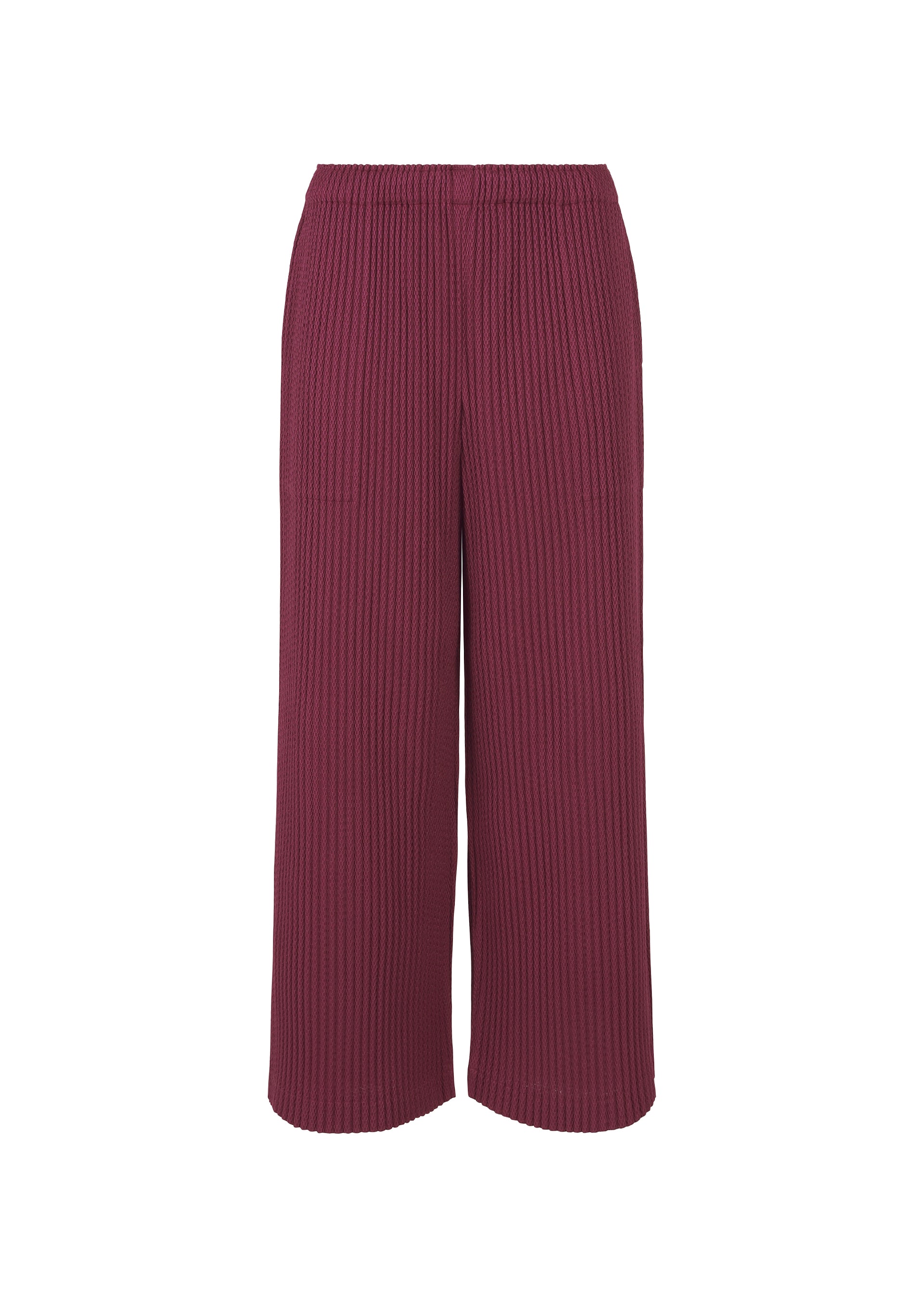 Warm Mesh Pleats - RASPBERRY