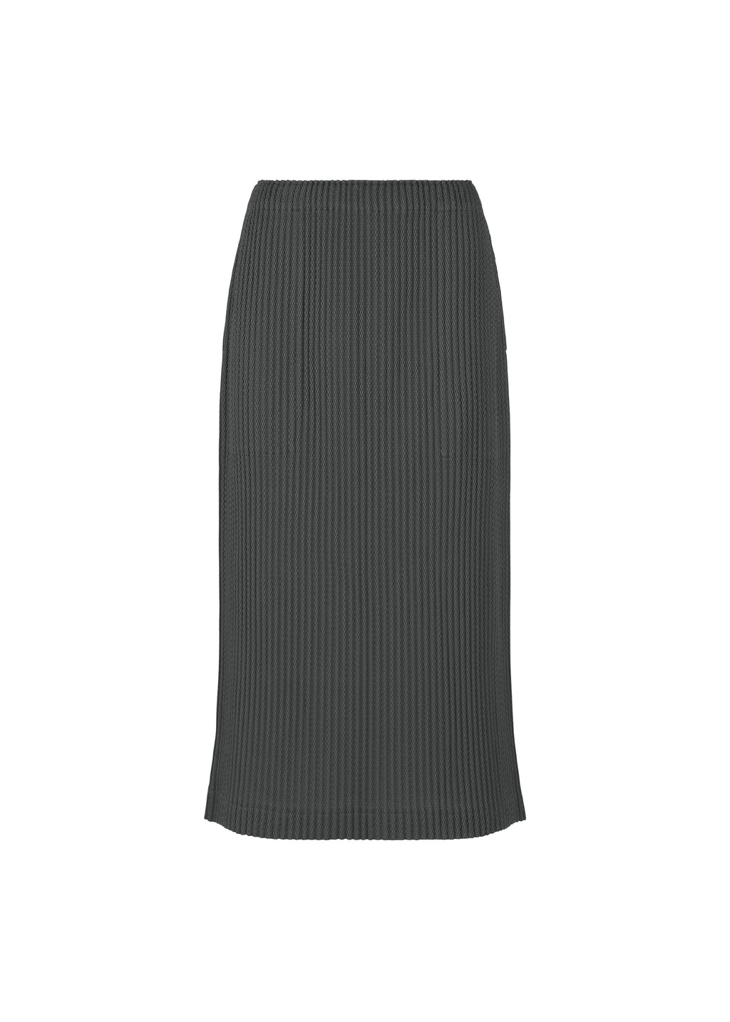 Warm Mesh Pleats - CHARCOAL