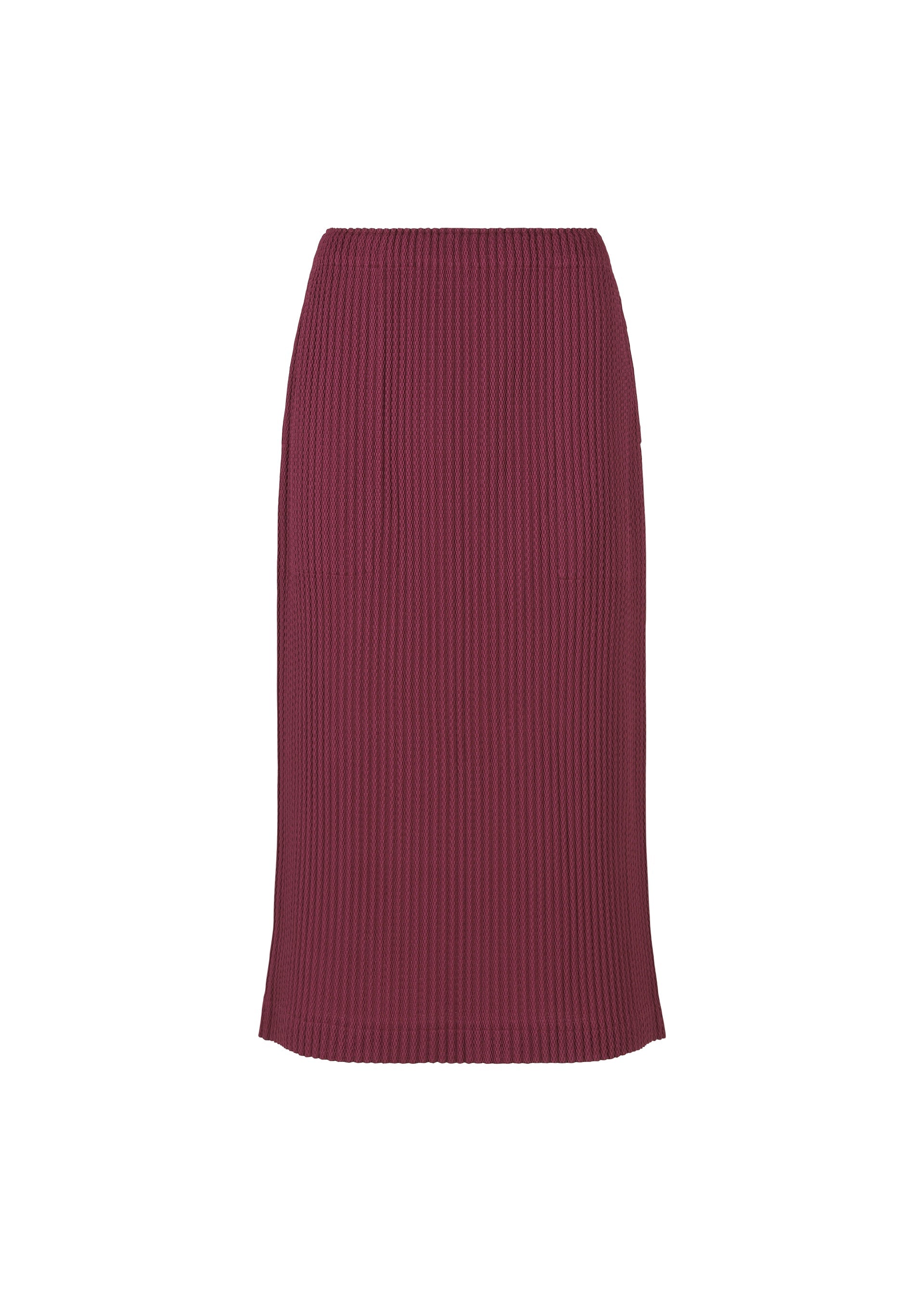 Warm Mesh Pleats - RASPBERRY