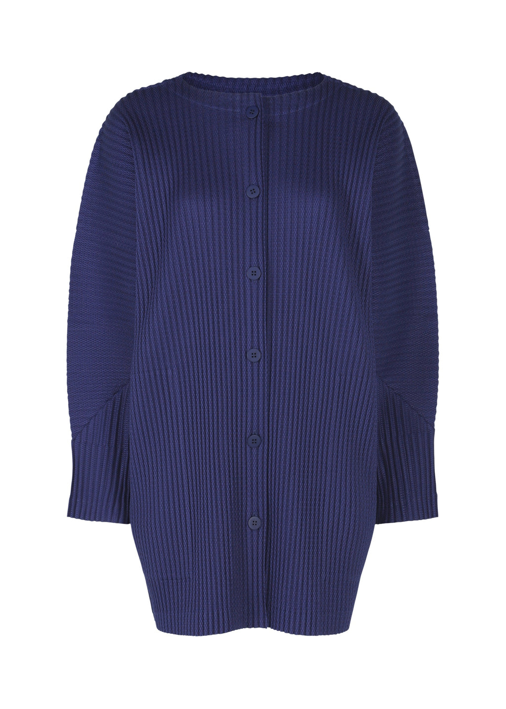 Warm Mesh Pleats - COBALT BLUE