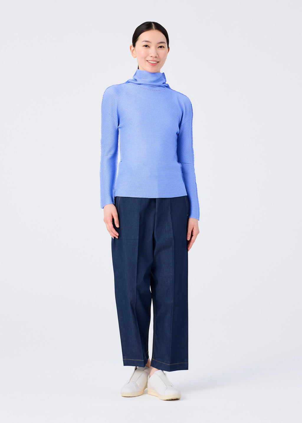 Knit Stretch Pleats 1
