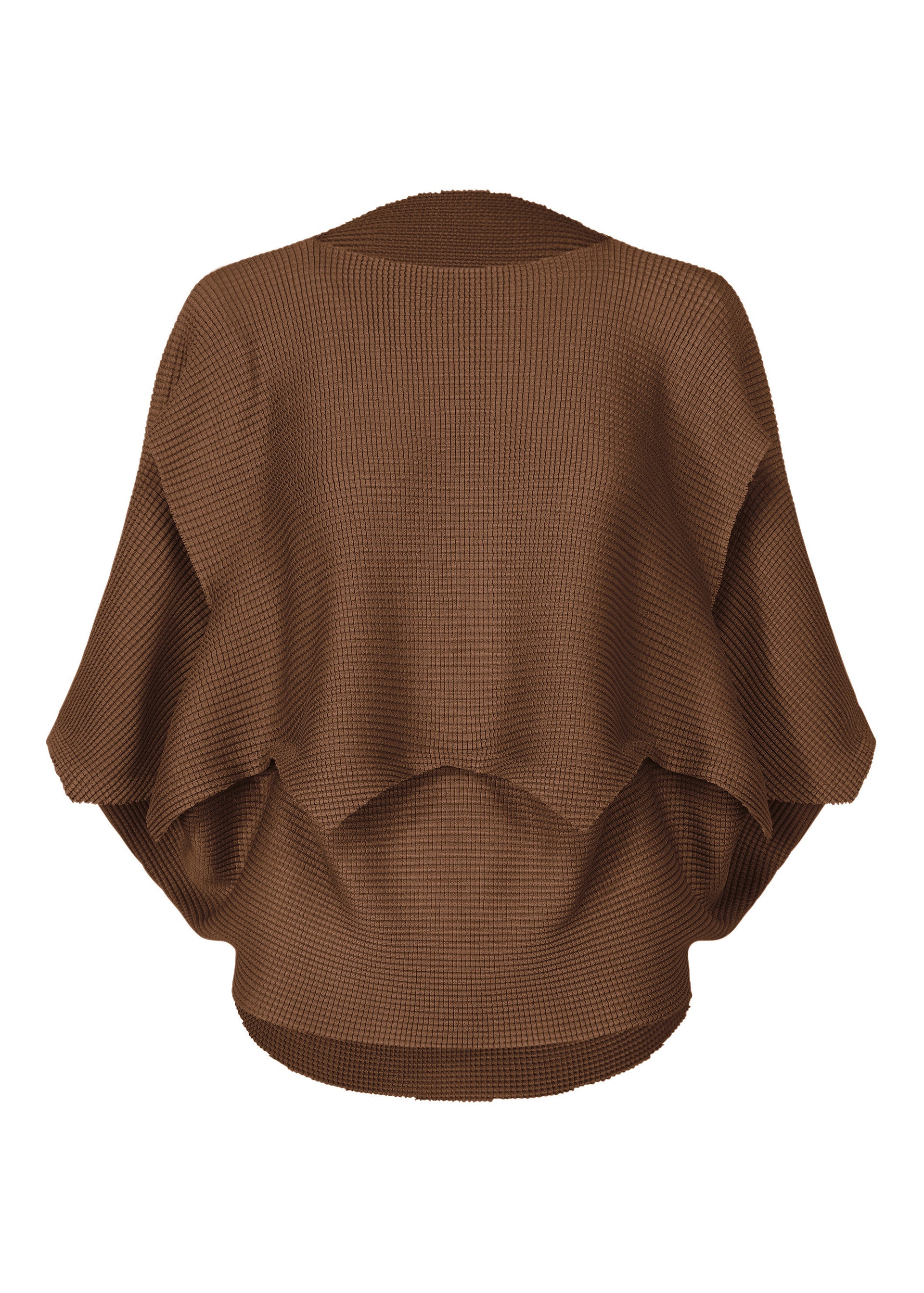 Giza Giza Knit Stretch Pleats - BROWN