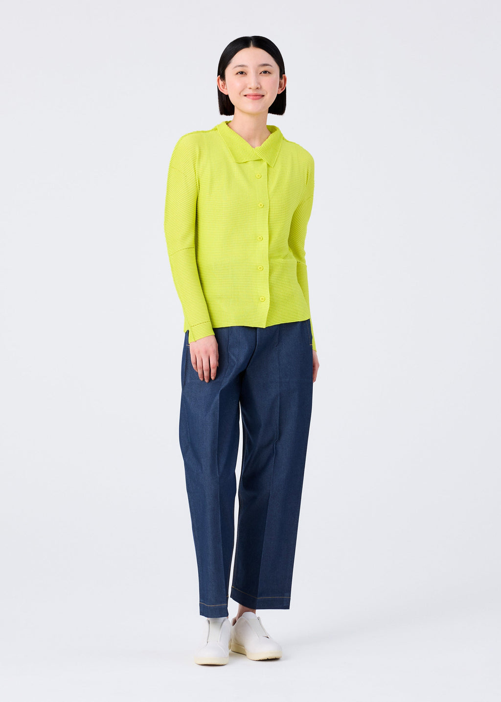 Knit Stretch Pleats 1