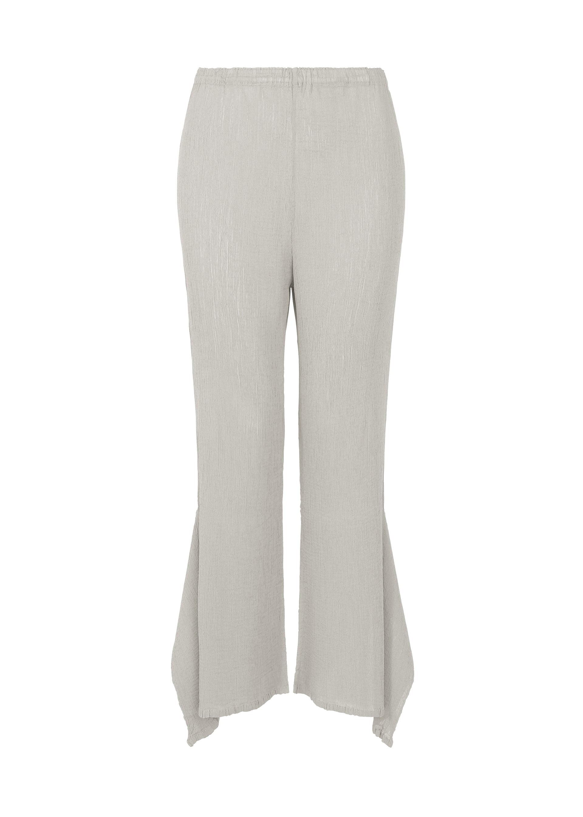 Flat See-Through Crepe - GRAY