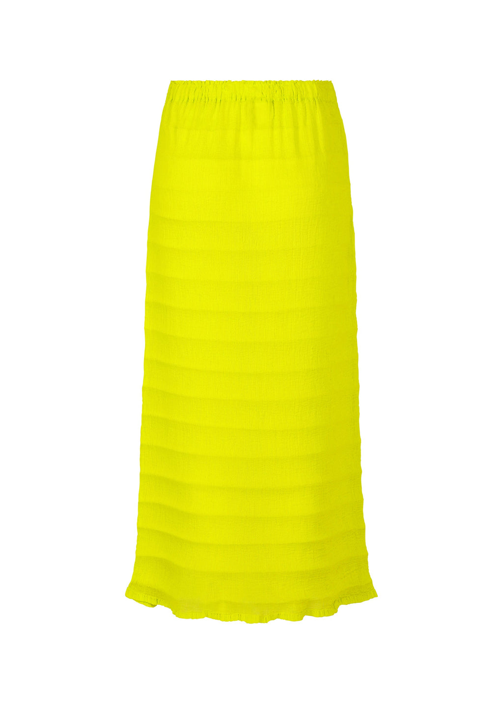 Ripple See-Through Crepe
