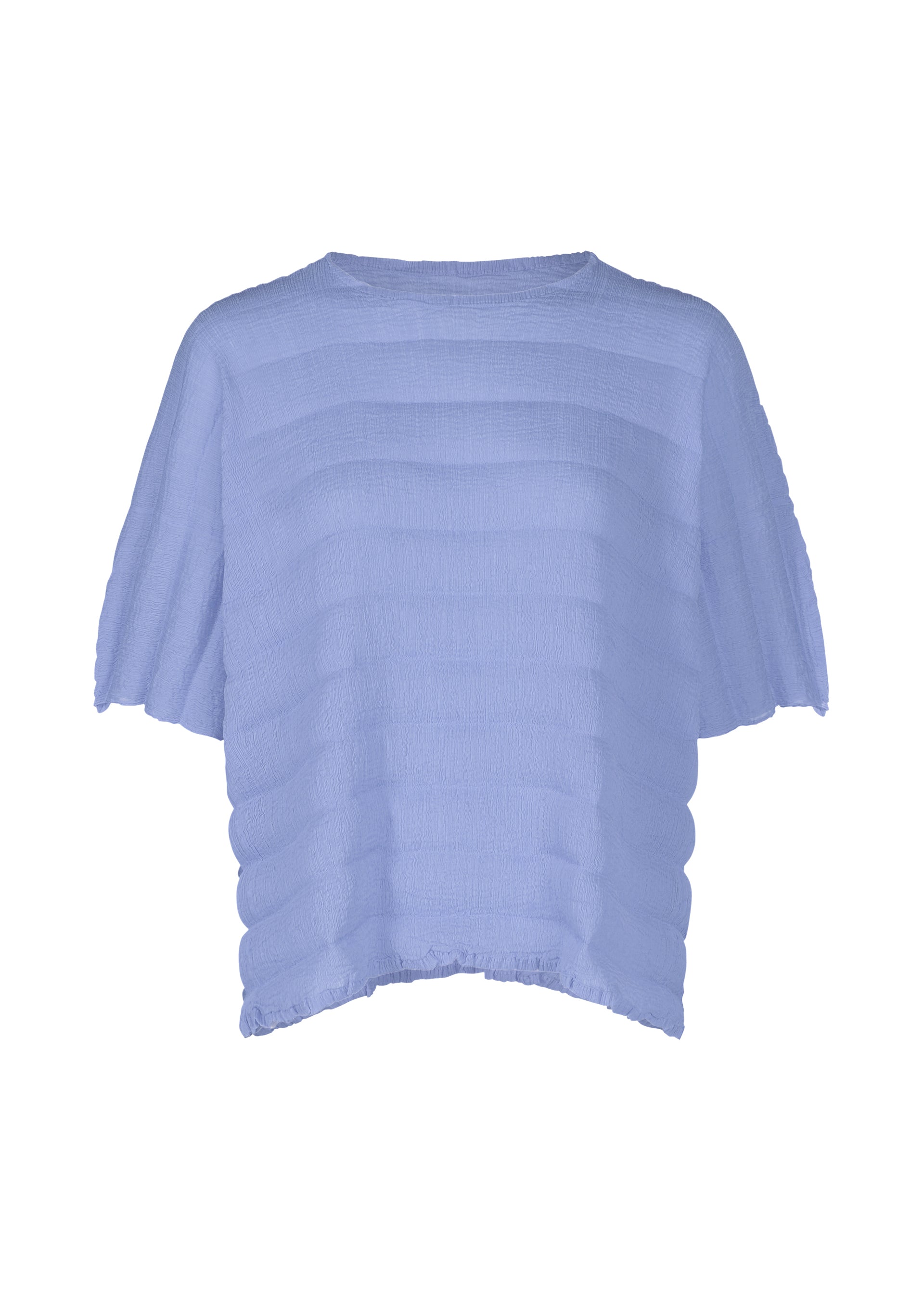 Ripple See-Through Crepe - LAVENDER