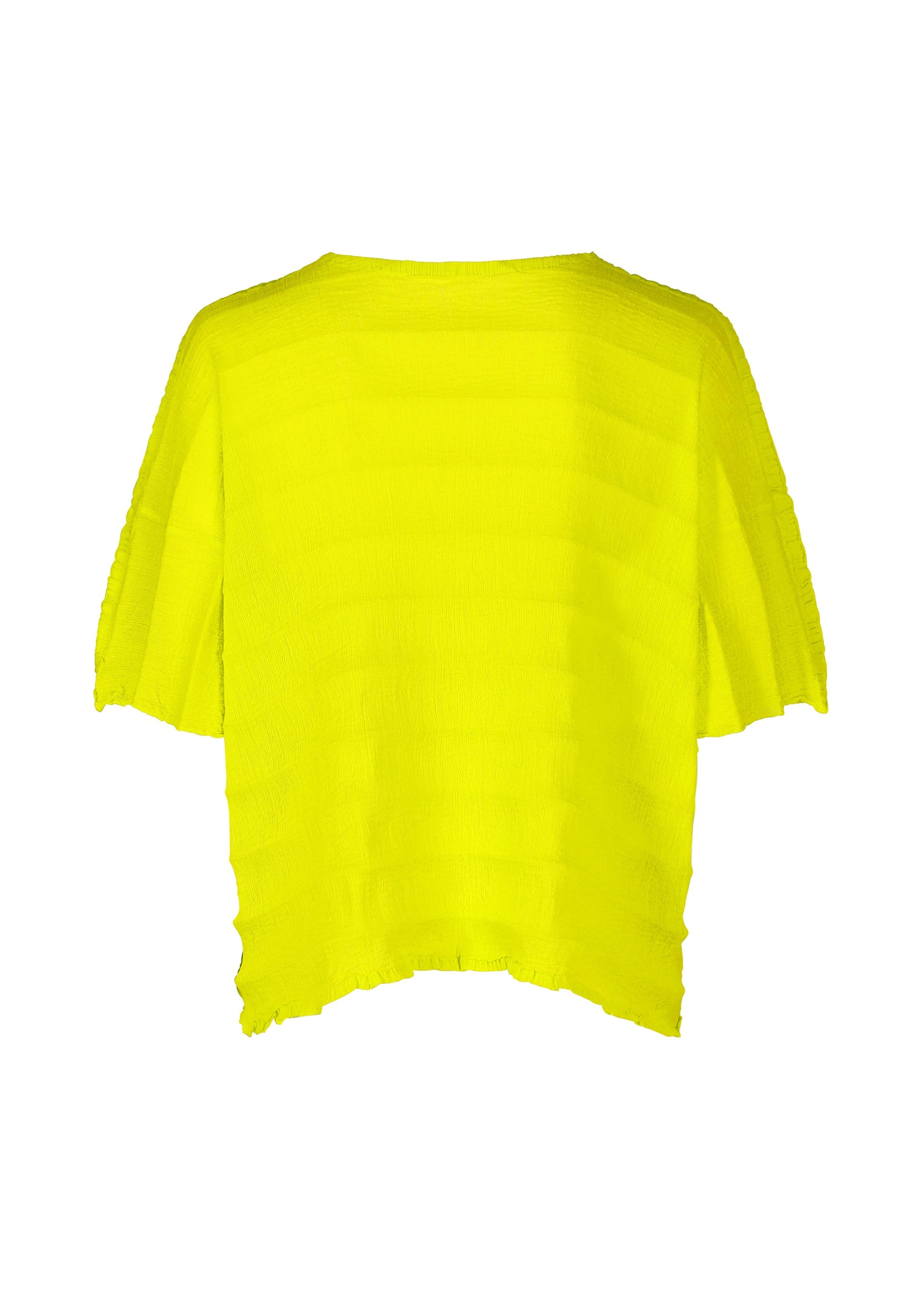 Ripple See-Through Crepe