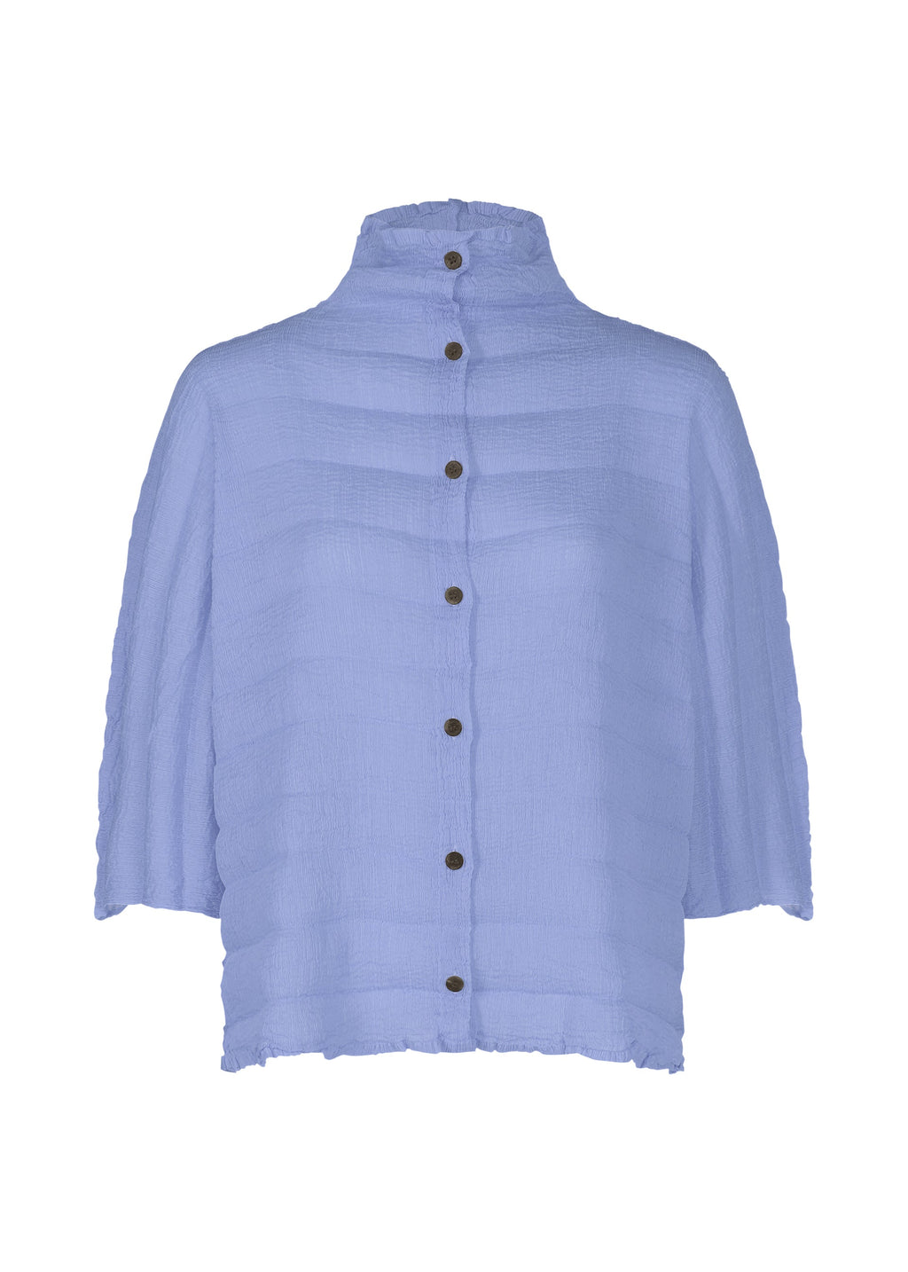 Ripple See-Through Crepe - LAVENDER