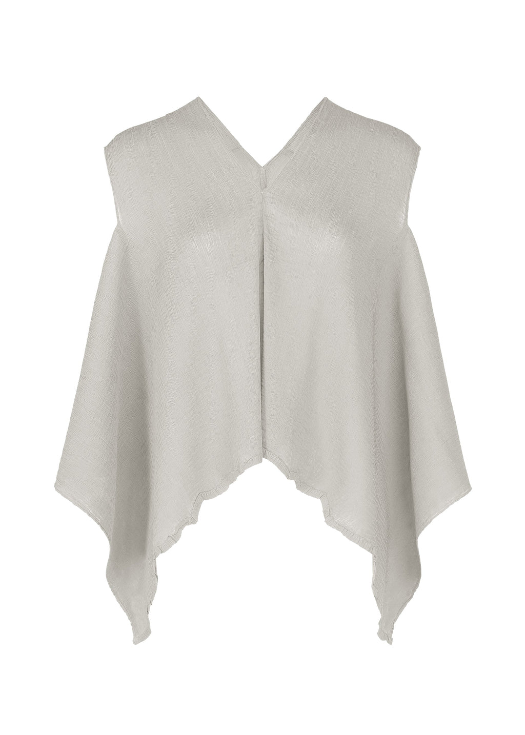 Flat See-Through Crepe - GRAY