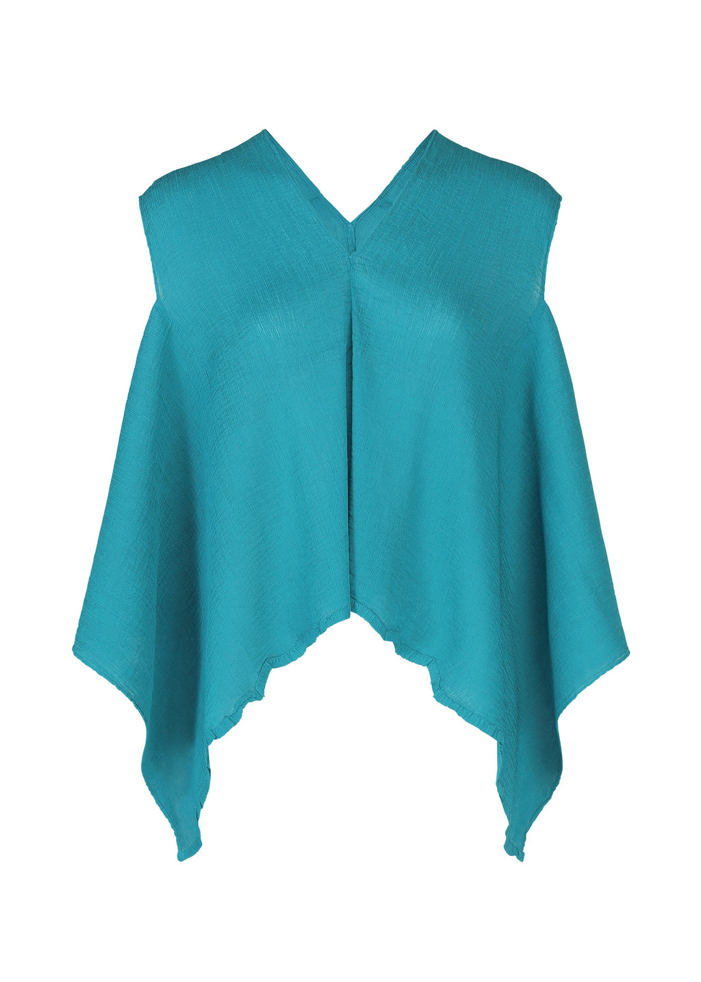 Flat See-Through Crepe - TURQUOISE