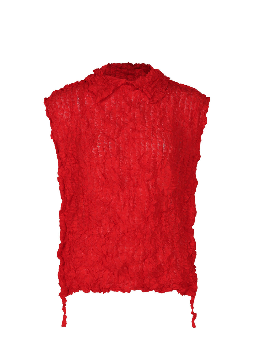Kaleidoscope Lace Meringue - RED