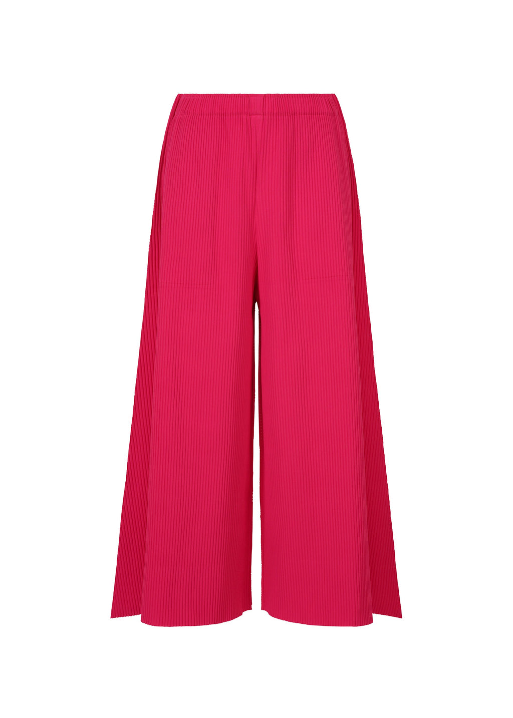Flare Pleats - RASPBERRY